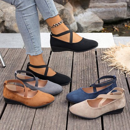 Women's Pointed Toe Wedge Shoes