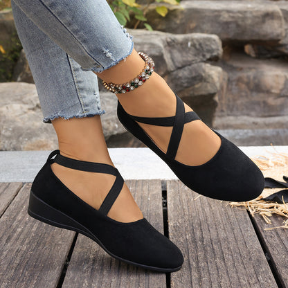 Women's Pointed Toe Wedge Shoes