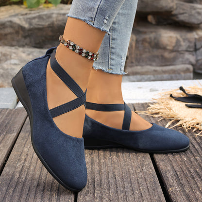 Women's Pointed Toe Wedge Shoes