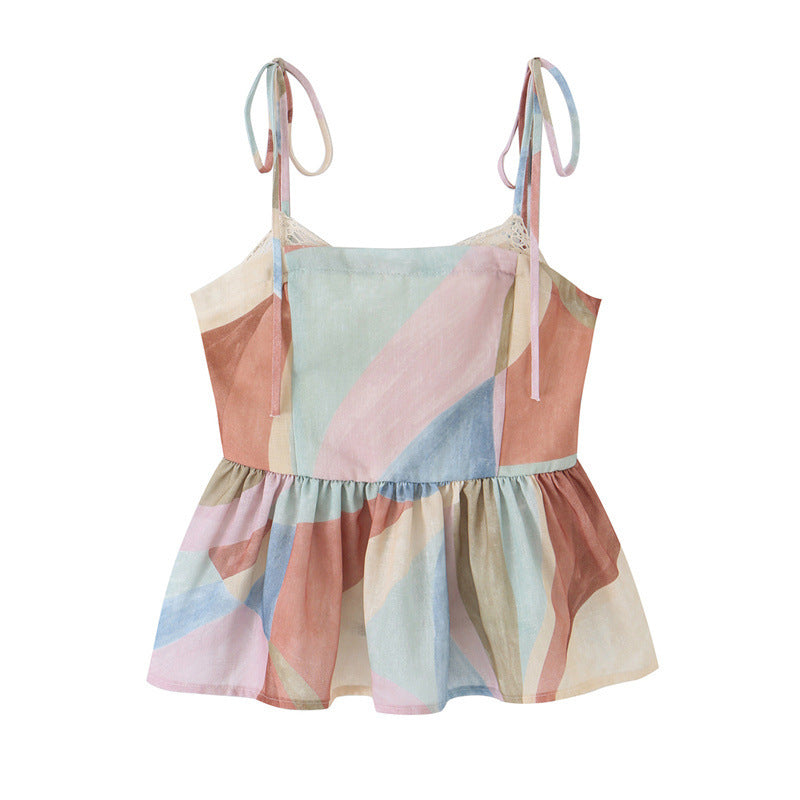 Women's Printed Camisole and Pants