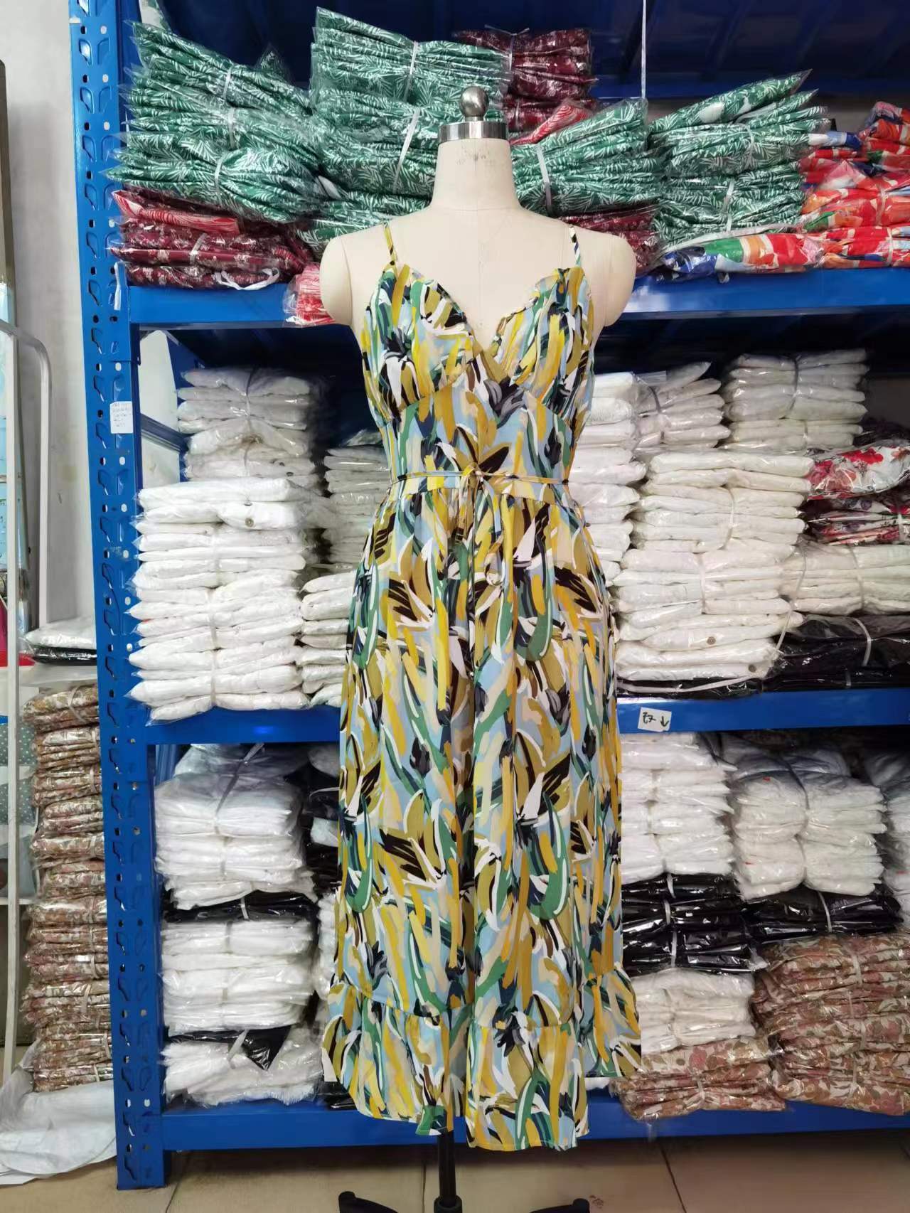 Women's Printed Camisole Dress