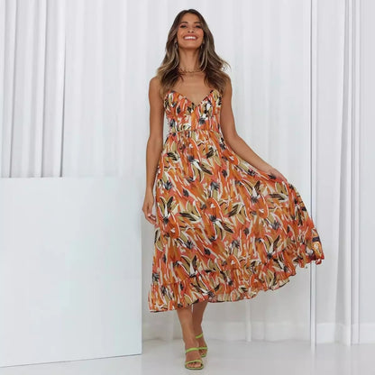 Women's Printed Camisole Dress