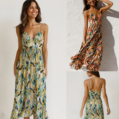 Women's Printed Camisole Dress