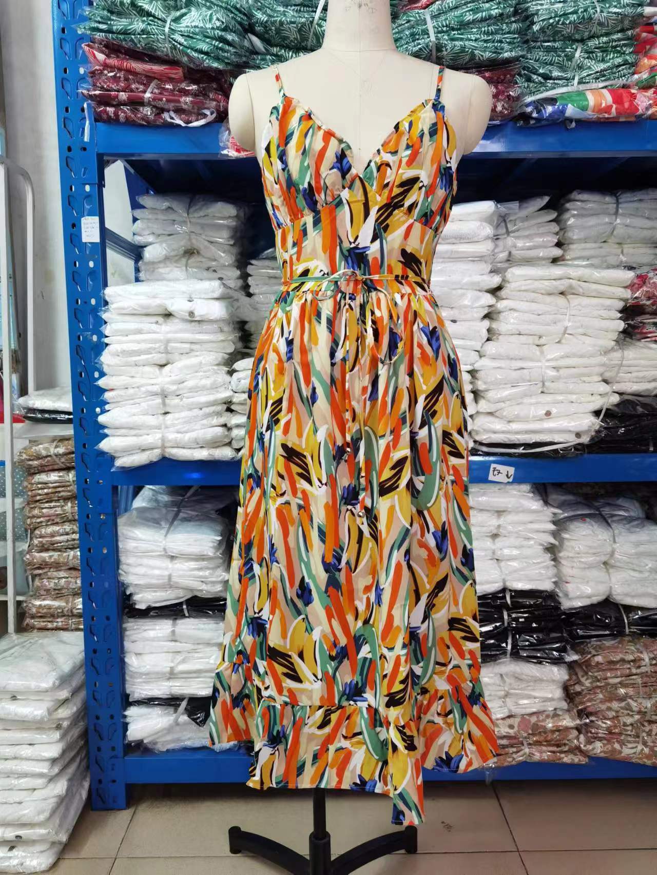 Women's Printed Camisole Dress