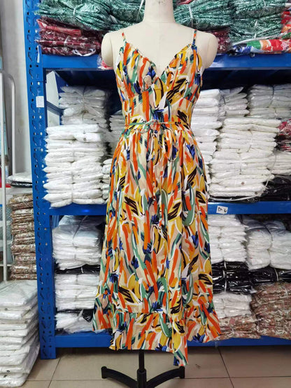 Women's Printed Camisole Dress