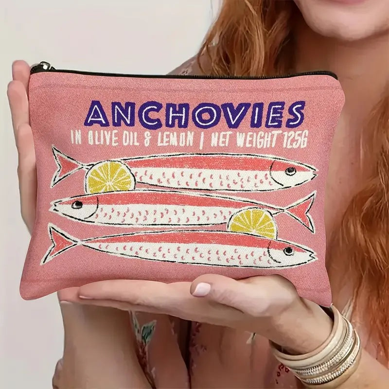 Women's Printed Cosmetic Organizer Bag