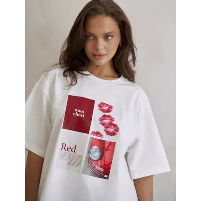 Women's Printed Cotton T-Shirt