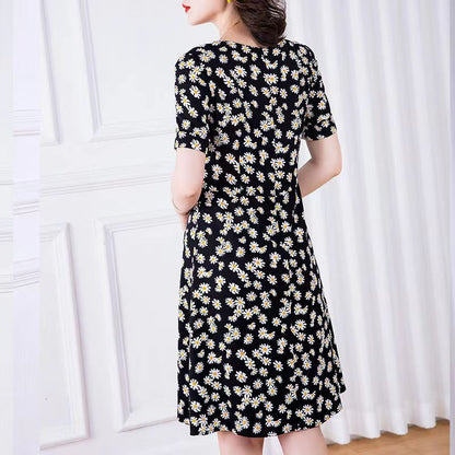 Women's printed nightgown