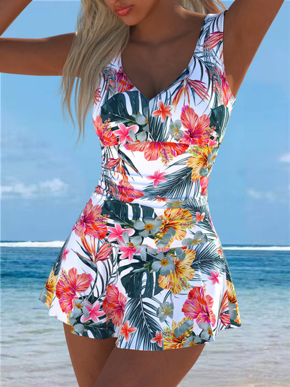 Women's Printed One-Piece Swimsuit