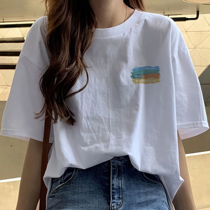 Women's Printed Short Sleeve T-shirt