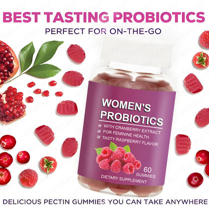 Women's Probiotic Gummies Dietary Supplement