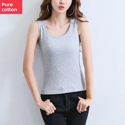 Women's Pure Cotton Halter Neck Camisole Top
