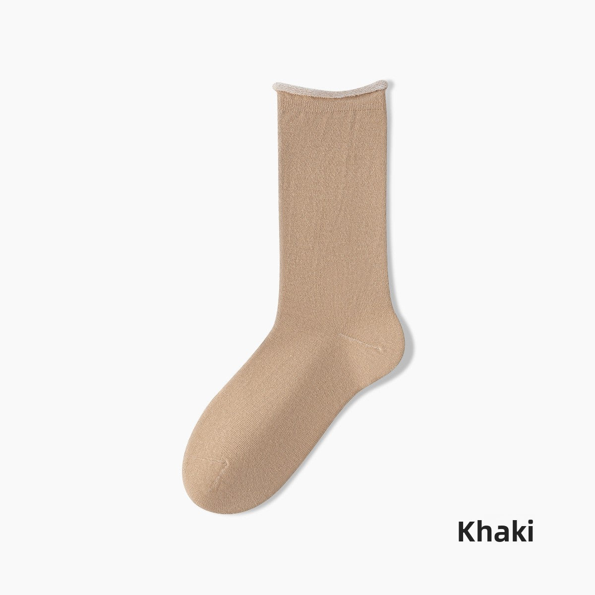 Women's Pure Cotton Seamless Mid-Calf Socks