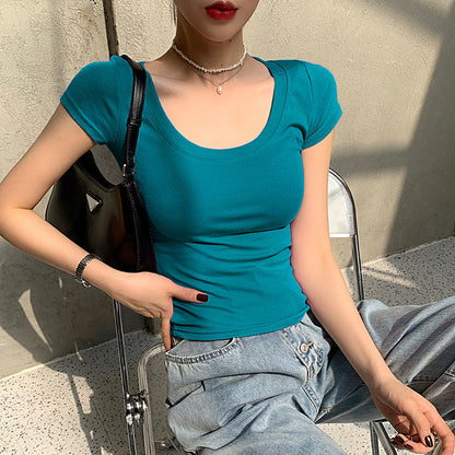 Women's Pure Cotton Short Sleeve T-Shirt