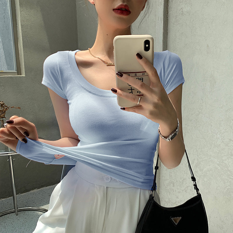 Women's Pure Cotton Short Sleeve T-Shirt