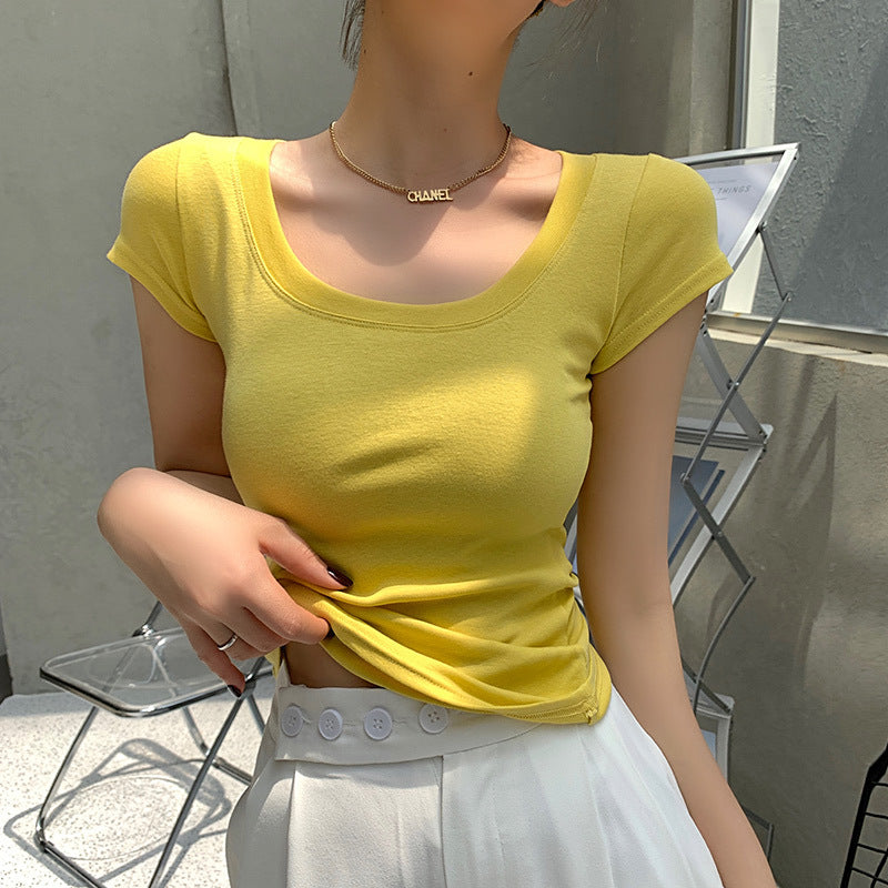 Women's Pure Cotton Short Sleeve T-Shirt