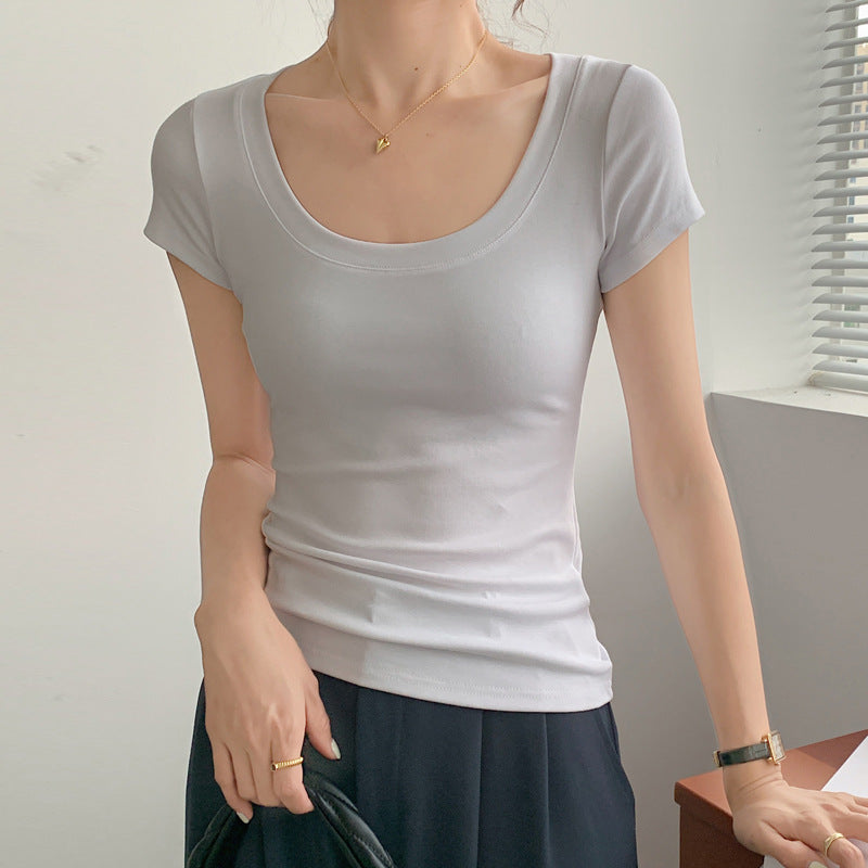 Women's Pure Cotton Short Sleeve T-Shirt