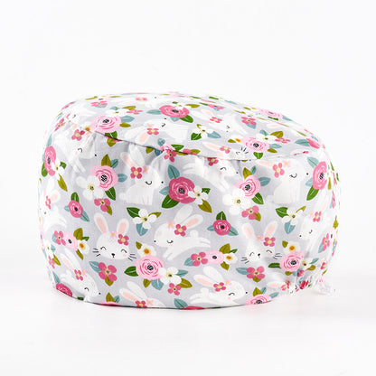 Women's pure cotton surgical cap