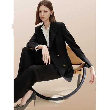 Women's pure wool suit jacket