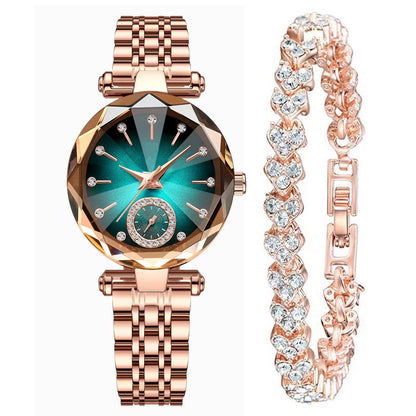 Women's Quartz Gold-Plated Watch