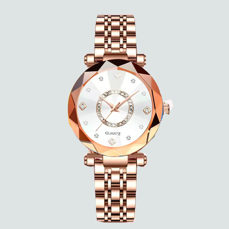 Women's Quartz Gold-Plated Watch