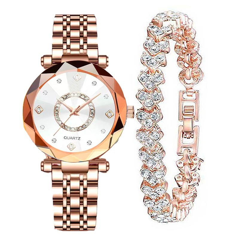 Women's Quartz Gold-Plated Watch