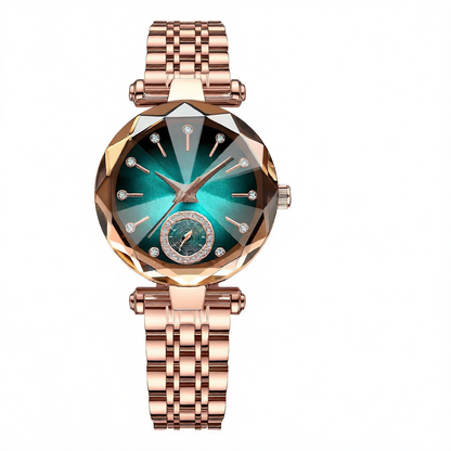 Women's Quartz Gold-Plated Watch