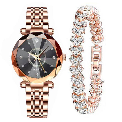 Women's Quartz Gold-Plated Watch