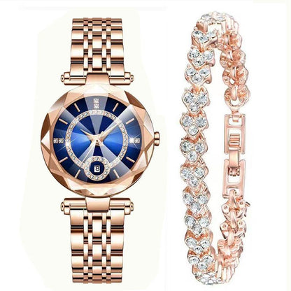 Women's Quartz Gold-Plated Watch
