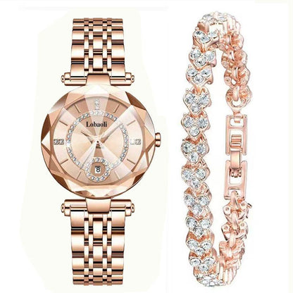 Women's Quartz Gold-Plated Watch