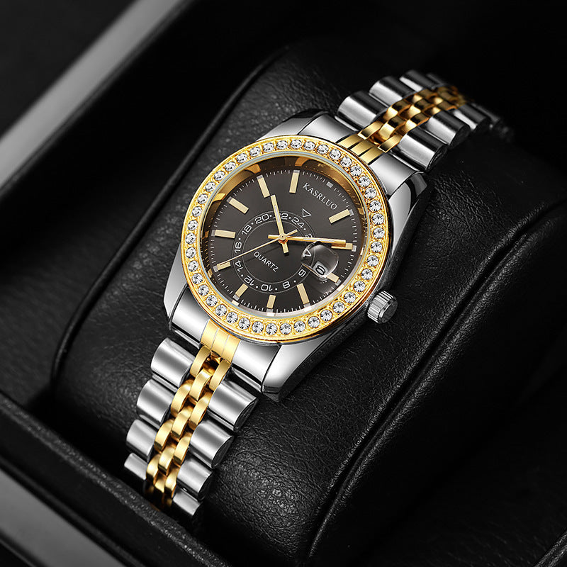 Women's Quartz Watch with Calendar and Luminous Feature