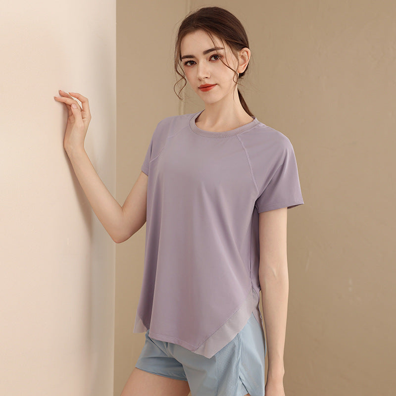 Women's Quick-Dry Fitness T-shirt for Yoga
