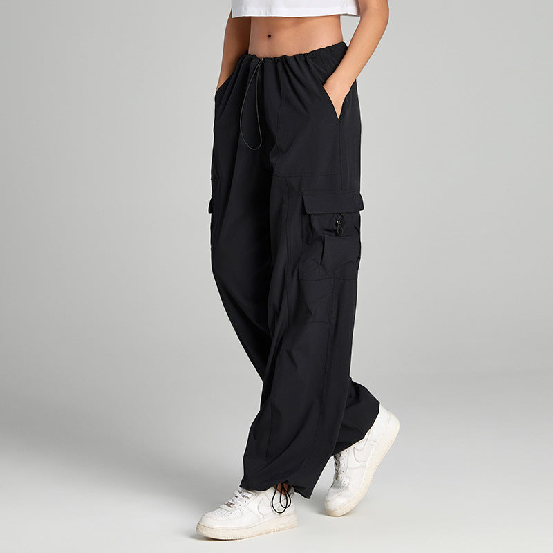 Women's Quick-Dry Loose Wide-Leg Yoga Pants
