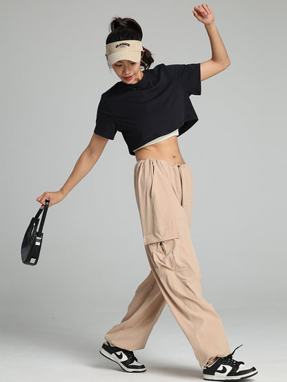 Women's Quick-Dry Loose Wide-Leg Yoga Pants