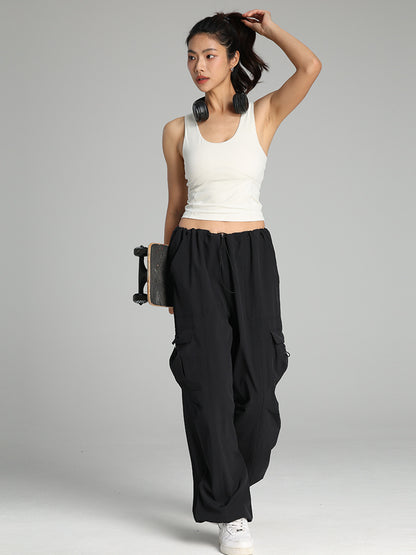 Women's Quick-Dry Loose Wide-Leg Yoga Pants