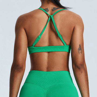 Women's Quick-Dry Sports Bra Yoga Running Fitness Top