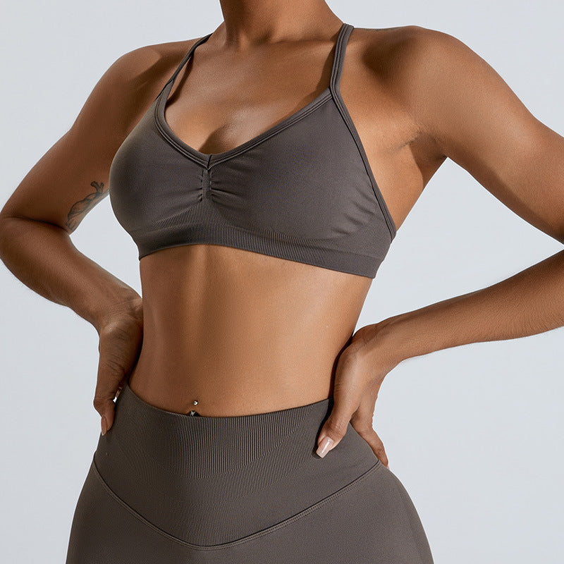 Women's Quick-Dry Sports Bra Yoga Running Fitness Top
