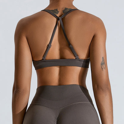 Women's Quick-Dry Sports Bra Yoga Running Fitness Top