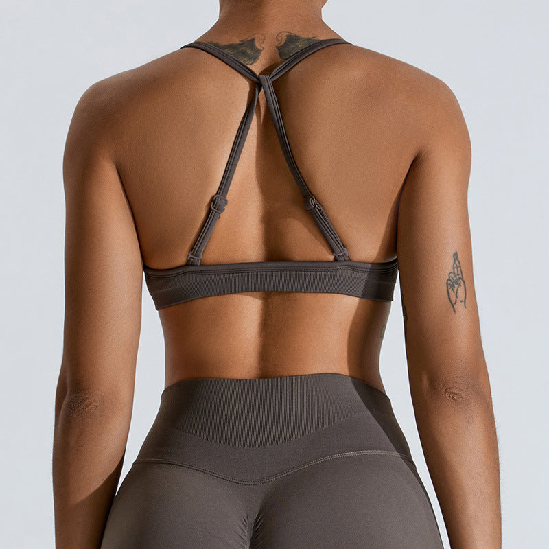 Women's Quick-Dry Sports Bra Yoga Running Fitness Top