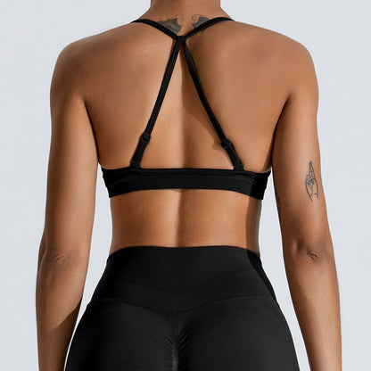 Women's Quick-Dry Sports Bra Yoga Running Fitness Top