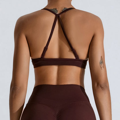 Women's Quick-Dry Sports Bra Yoga Running Fitness Top