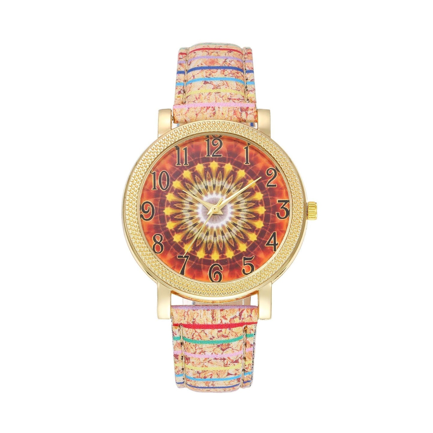 Women's Retro Wood Grain Watch