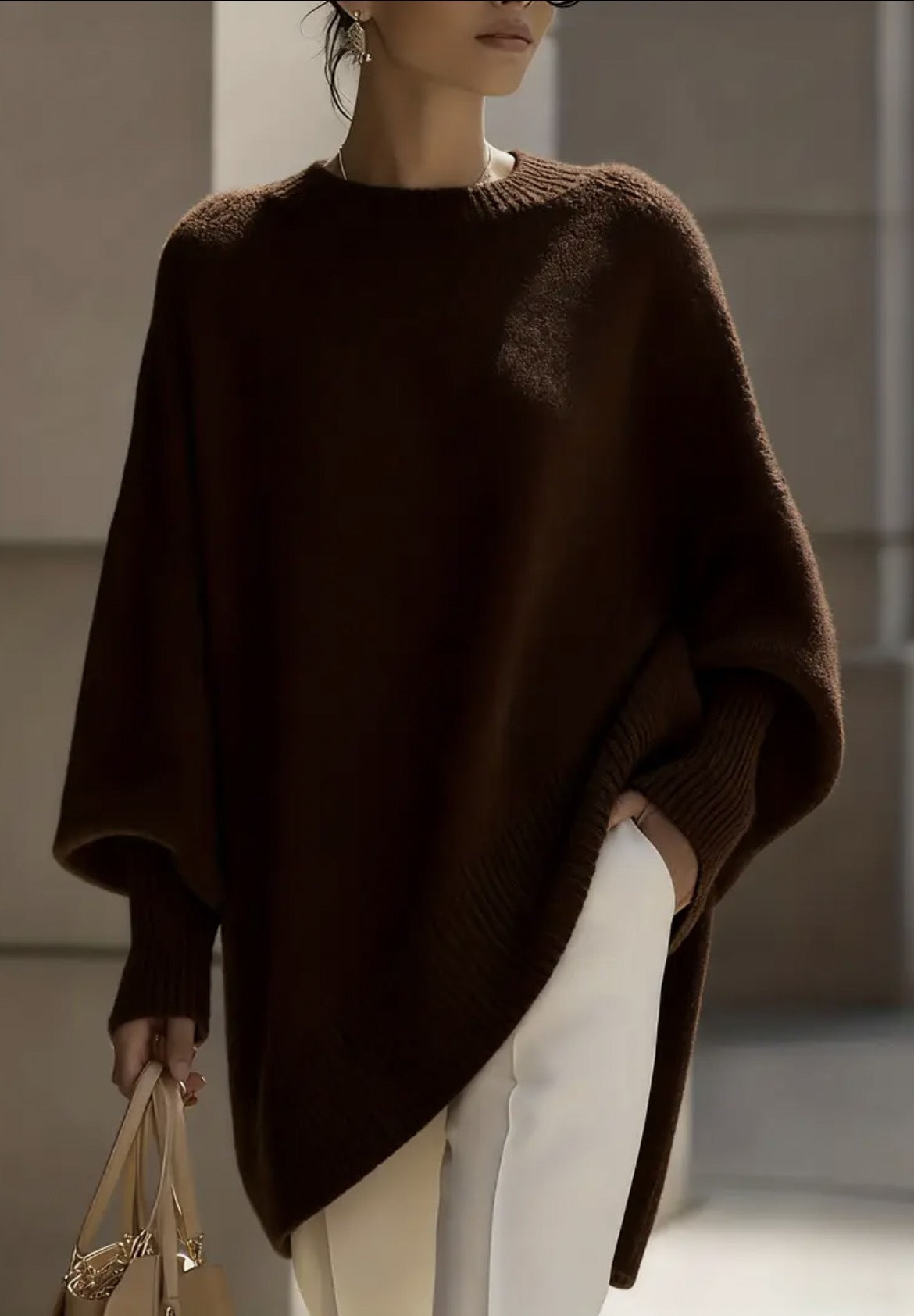 Women's Round Neck Knit Sweater