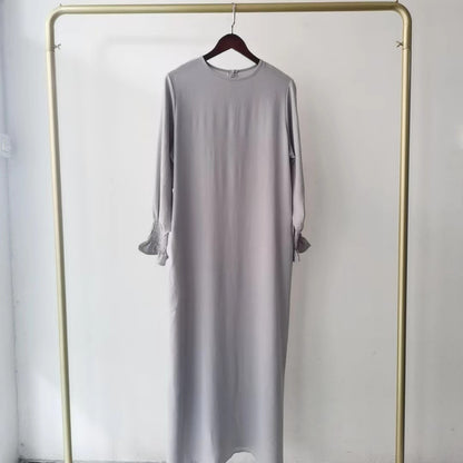 Women's Round Neck Long Dress