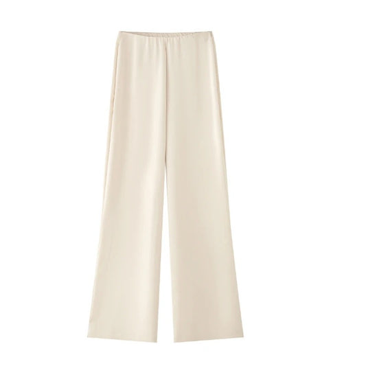 Women's satin suit