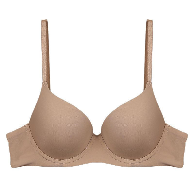 Women's Seamless Soft Cup Bra with Adjustable Support