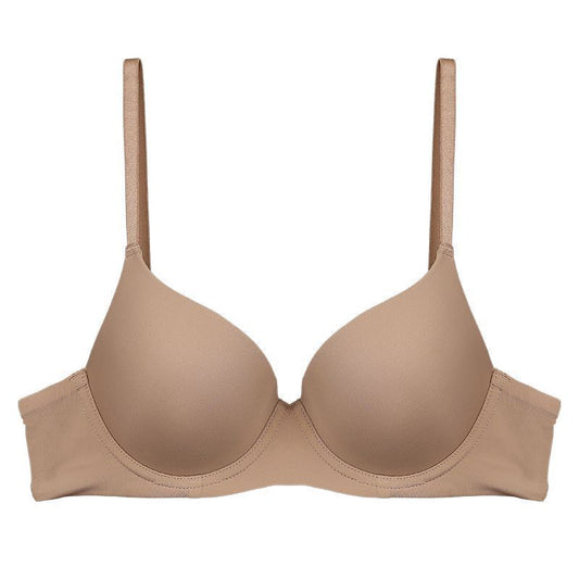 Women's Seamless Soft Cup Bra with Adjustable Support