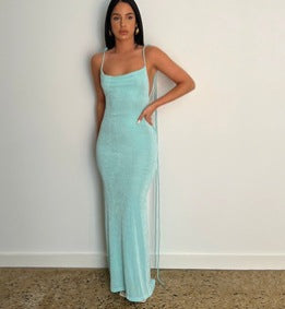 Women's Sexy Backless Bodycon Dress