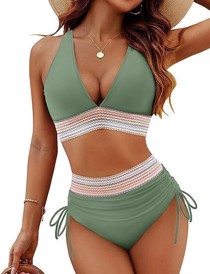 Women's Sexy High Waist Bikini Swimwear