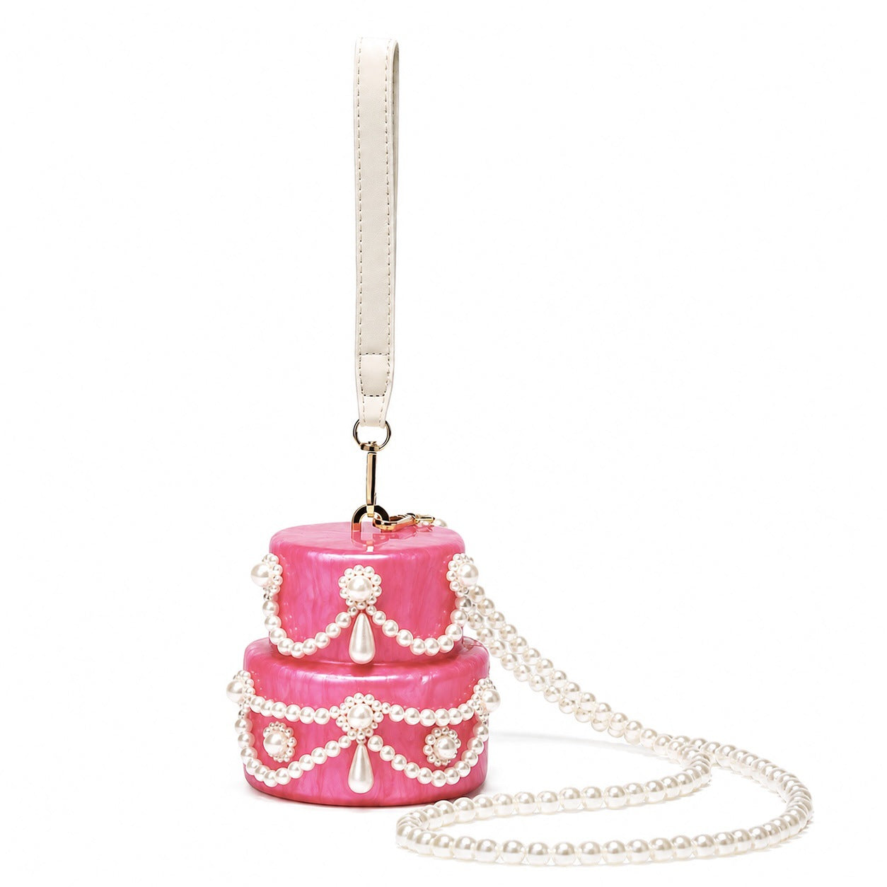 Women's Shell Shaped Acrylic Crossbody Bag